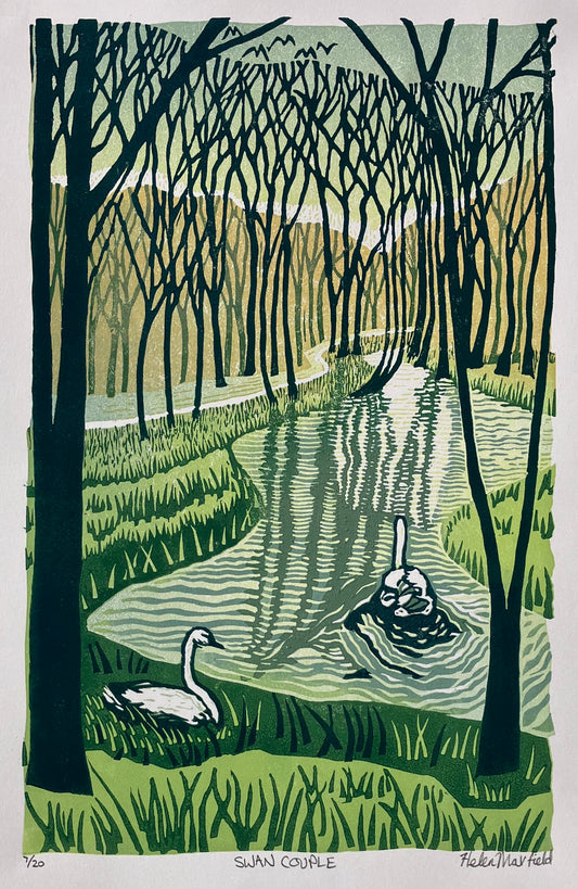 Swan Couple